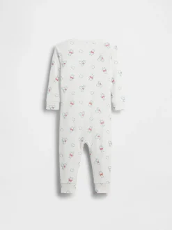Baby Winnie The Pooh Organic Cotton One-Piece