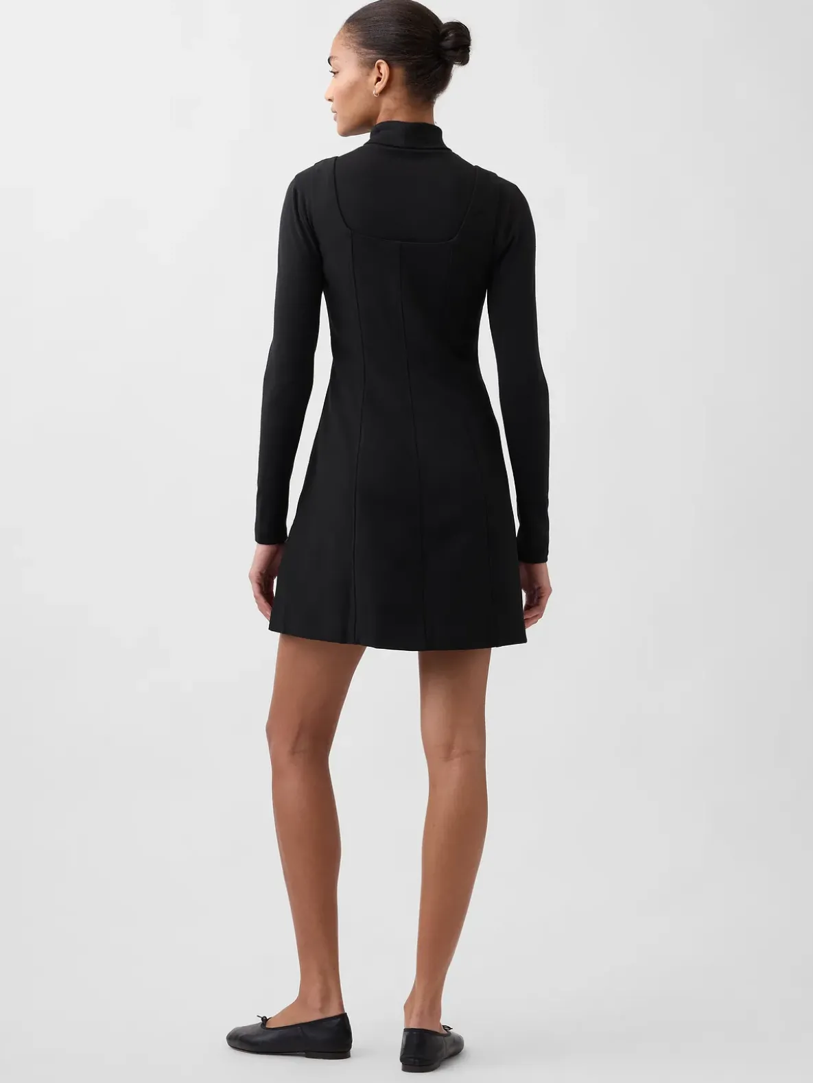 BiStretch Seamed Mini Dress