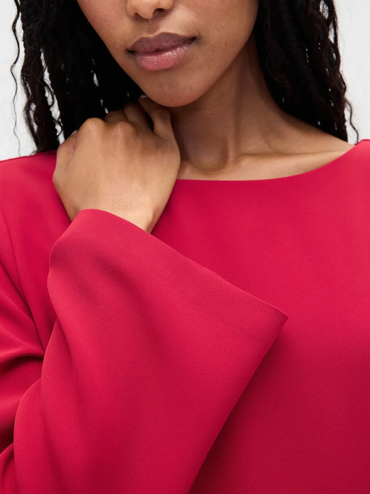 Boatneck Mini Shift Dress