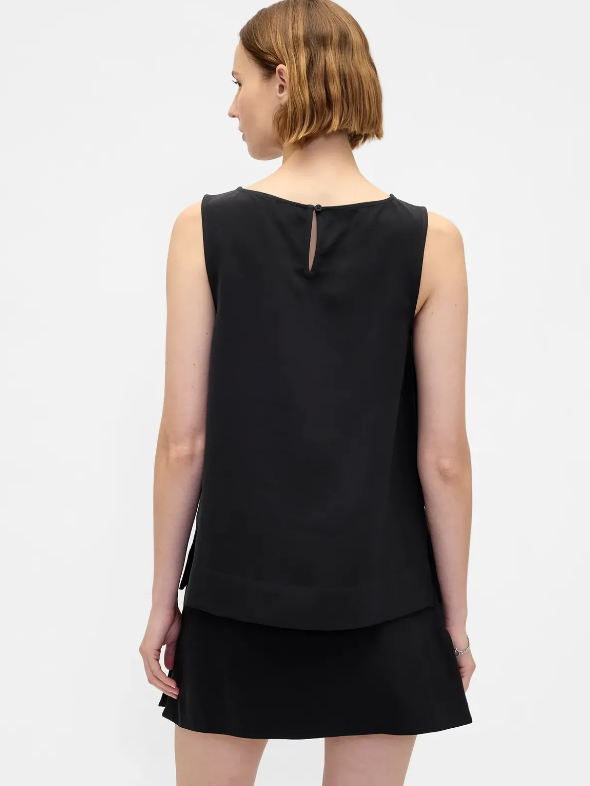 Boatneck Shell Tank Top