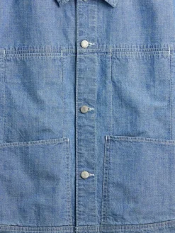 Boxy Chambray Jacket