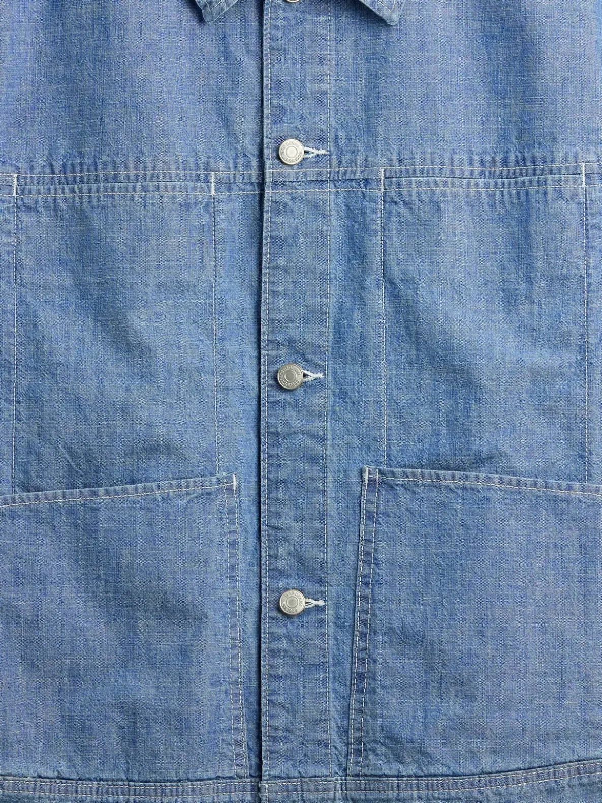 Boxy Chambray Jacket