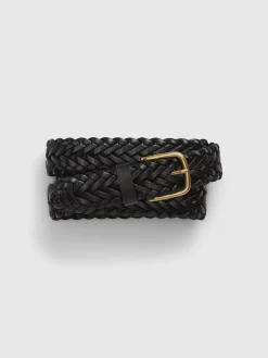 Braided Leather Belt