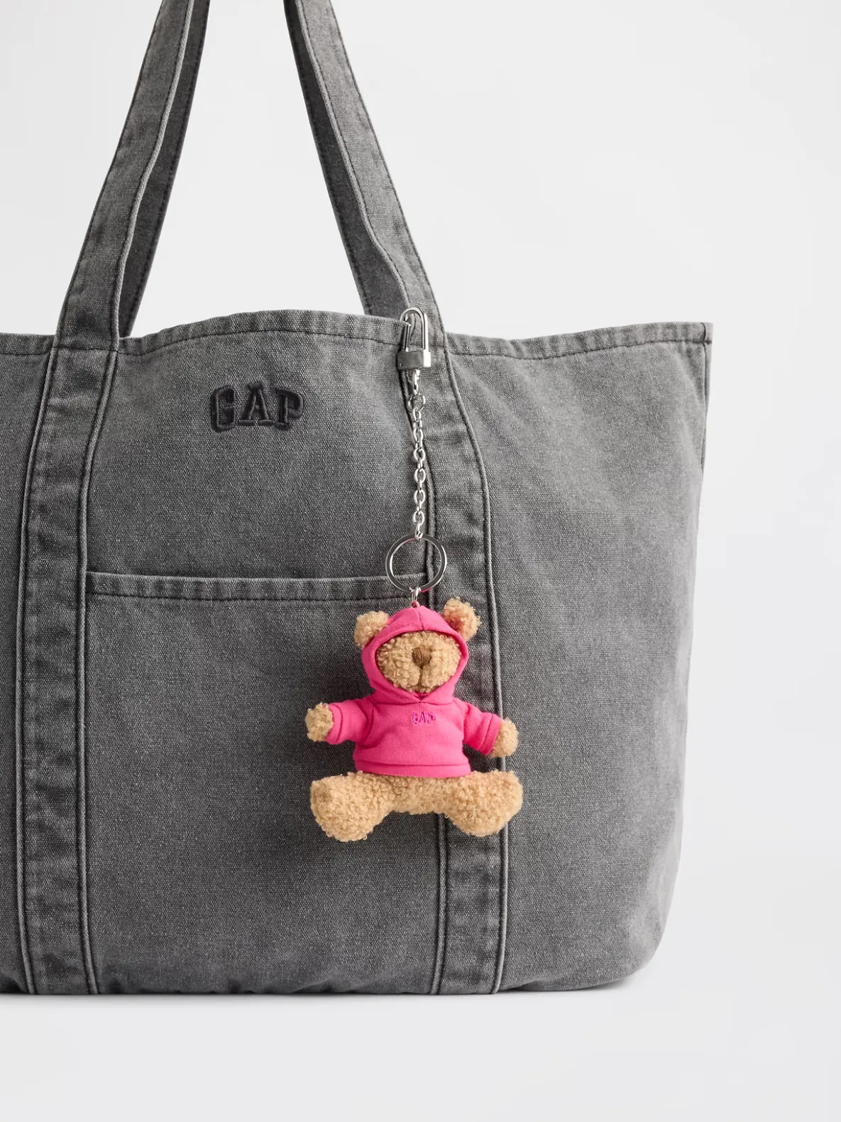 Brannan Bear Hoodie Bag Charm