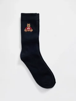 Brannan Bear Logo Crew Socks