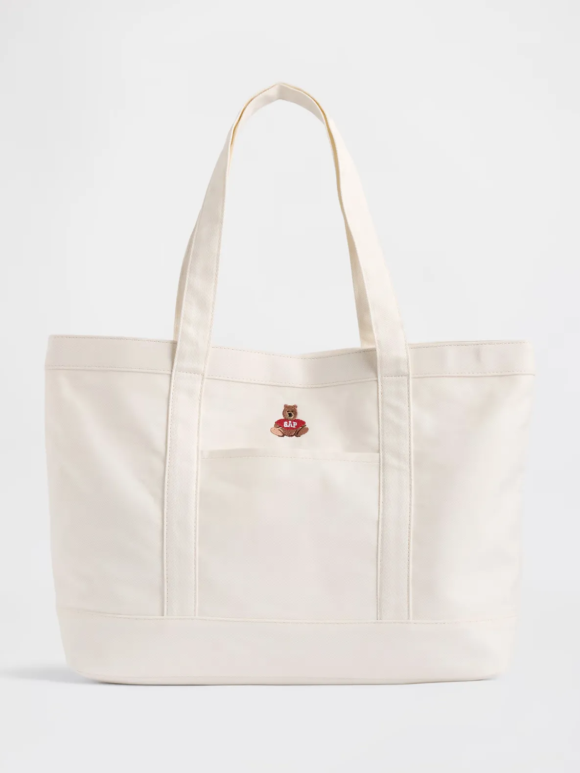 Brannan Bear Logo Denim Tote Bag