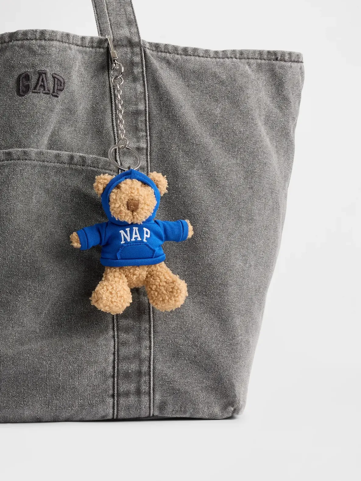 Brannan Bear Nap Hoodie Bag Charm