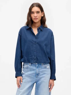 Bubble Hem Shirt