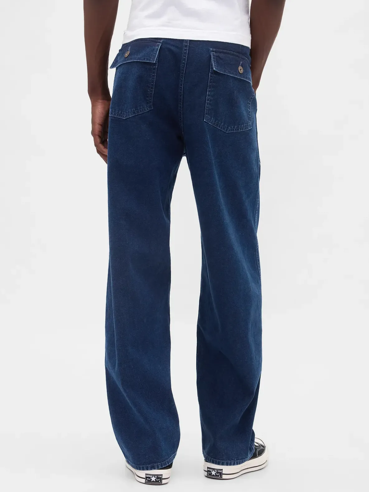 Canvas Baggy Trouser Jeans
