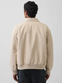 Canvas Bomber Jacket