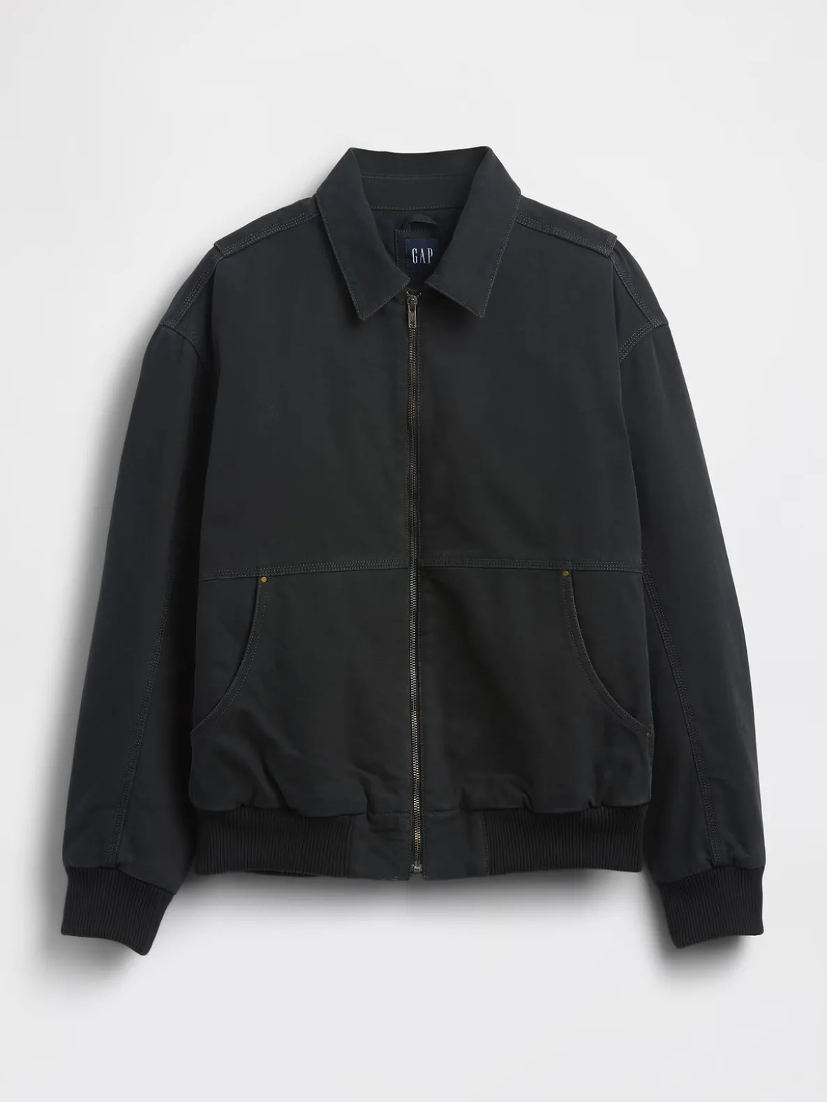 Canvas Bomber Jacket