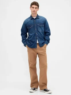 Canvas '90s Loose Carpenter Pants
