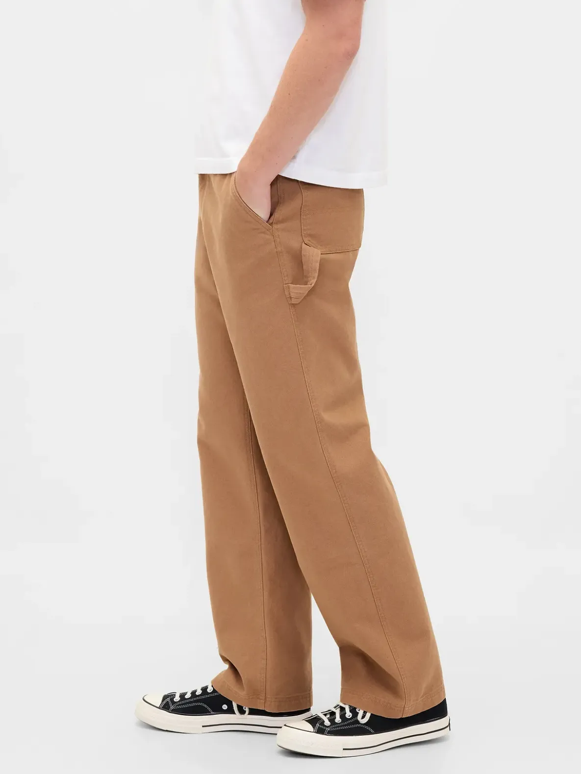 Canvas '90s Loose Carpenter Pants