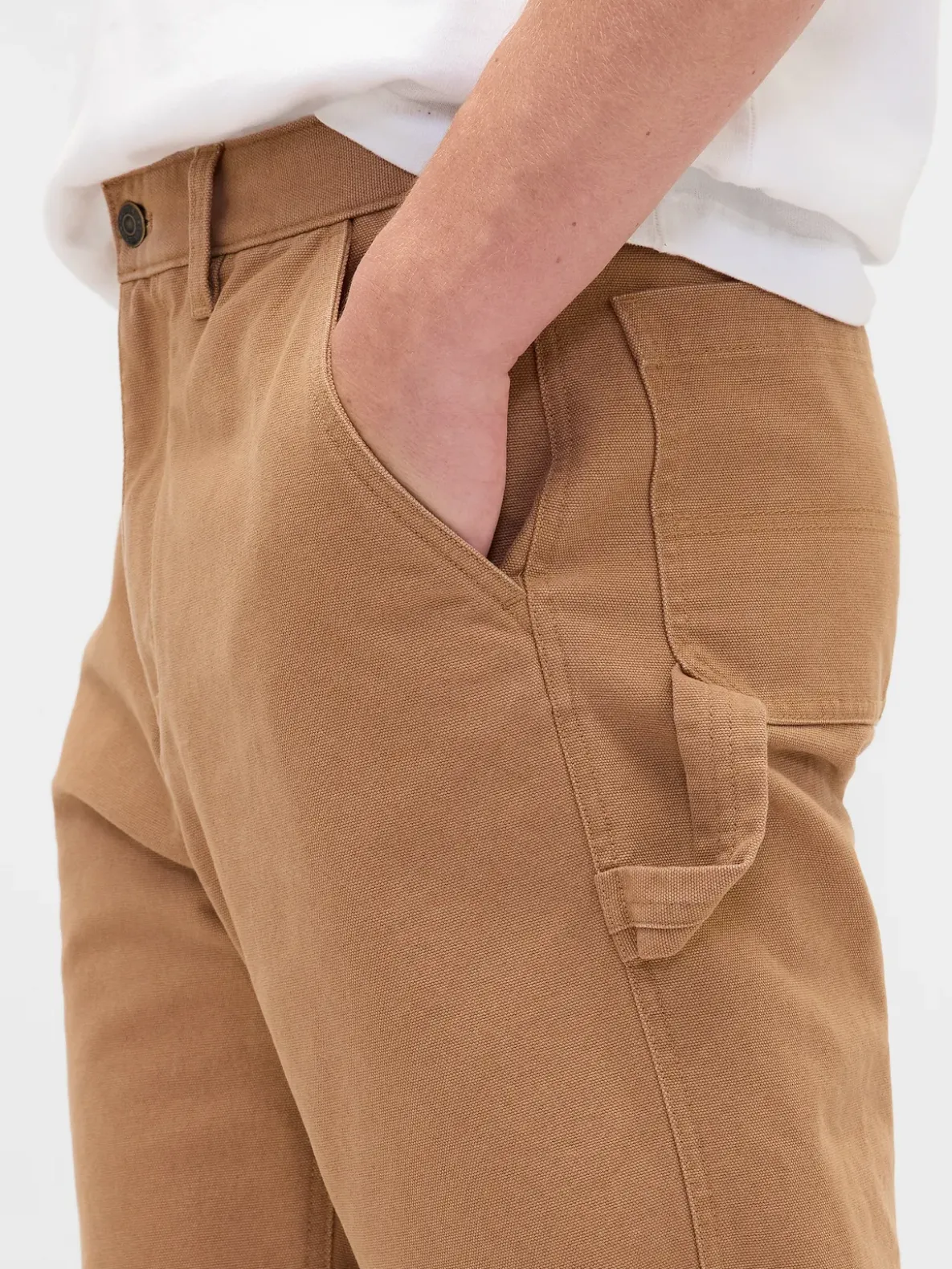 Canvas '90s Loose Carpenter Pants