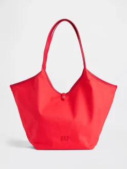 Canvas Slouchy Tote Bag