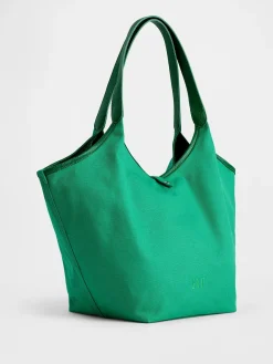 Canvas Slouchy Tote Bag