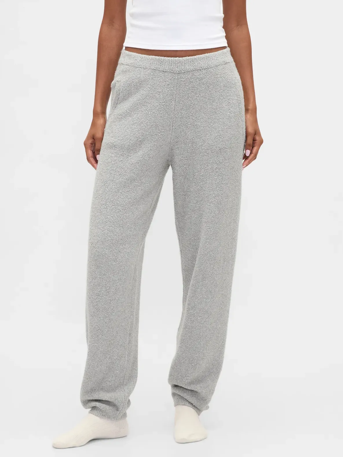CashSoft Boucle Sweater Joggers