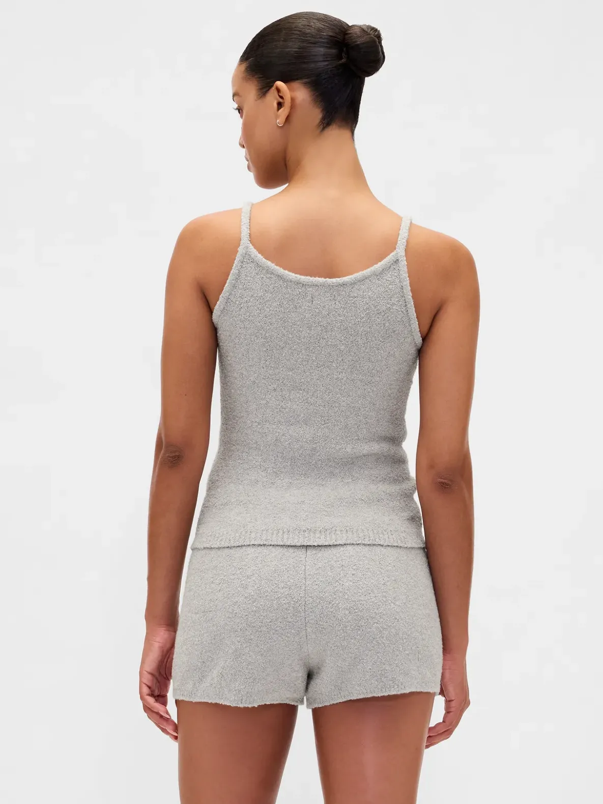 CashSoft Boucle Sweater Tank Top