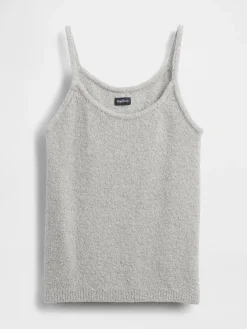 CashSoft Boucle Sweater Tank Top