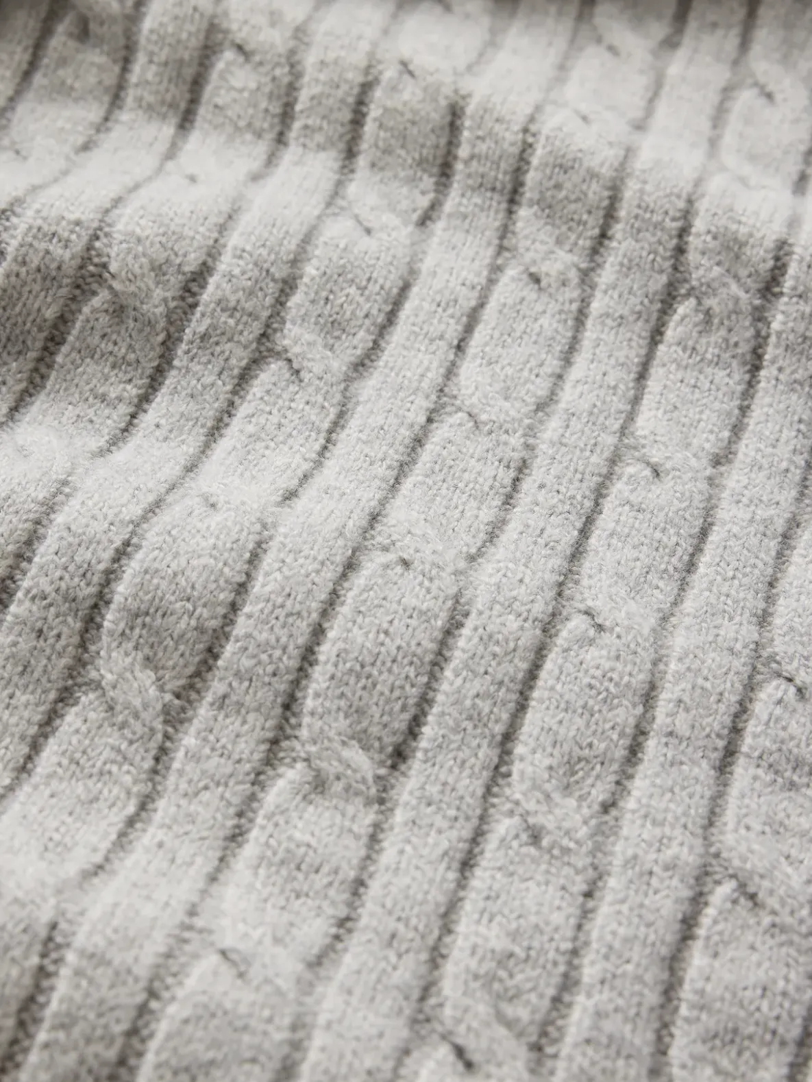 CashSoft Cable-Knit Sweater Pants