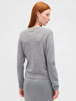 CashSoft Crop Cardigan