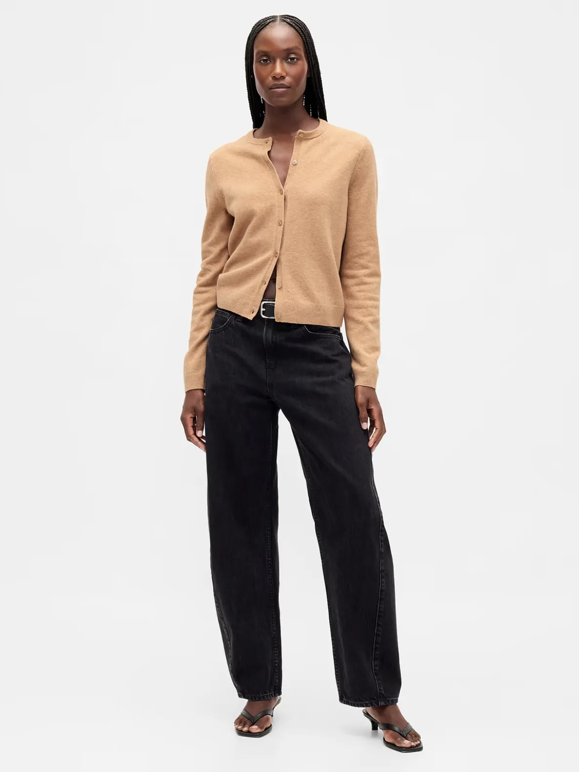 CashSoft Crop Cardigan