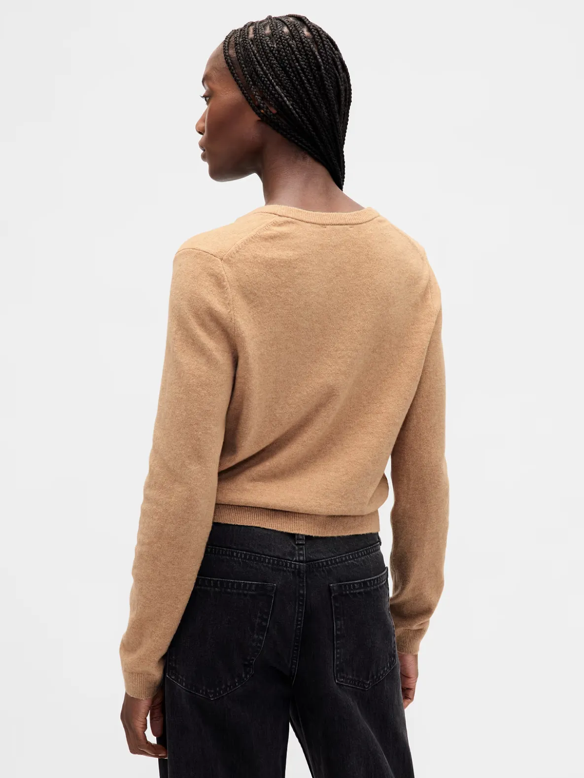 CashSoft Crop Cardigan