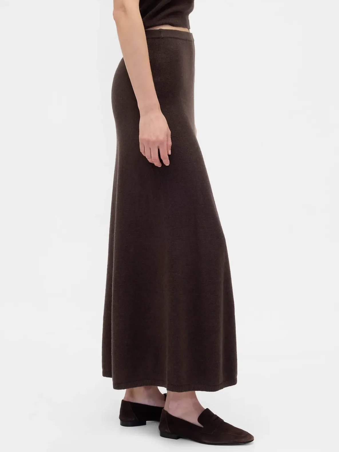 CashSoft Maxi Sweater Skirt
