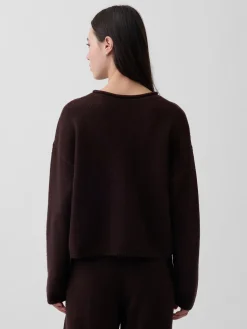 CashSoft Oversized Rollneck Sweater