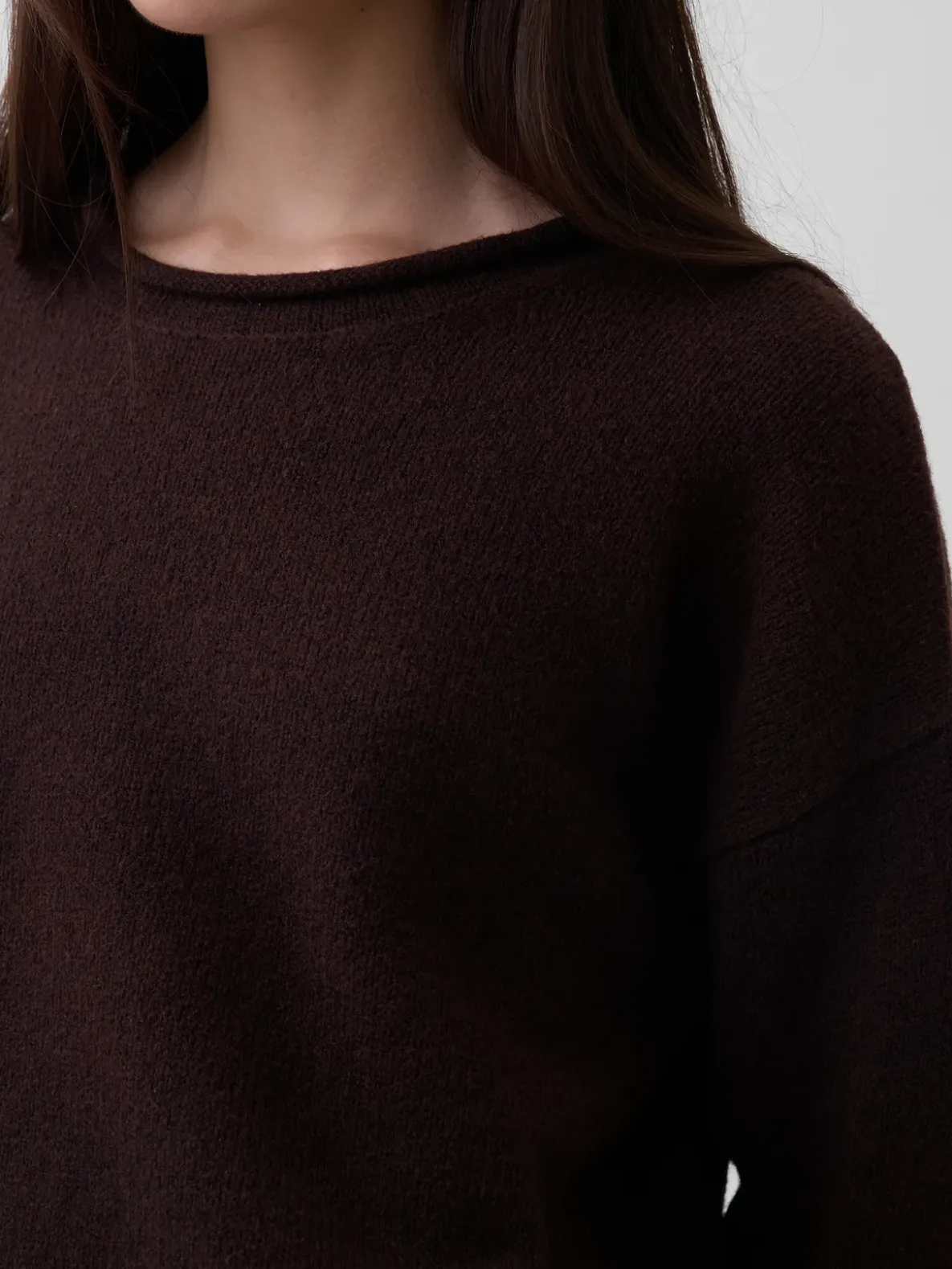 CashSoft Oversized Rollneck Sweater