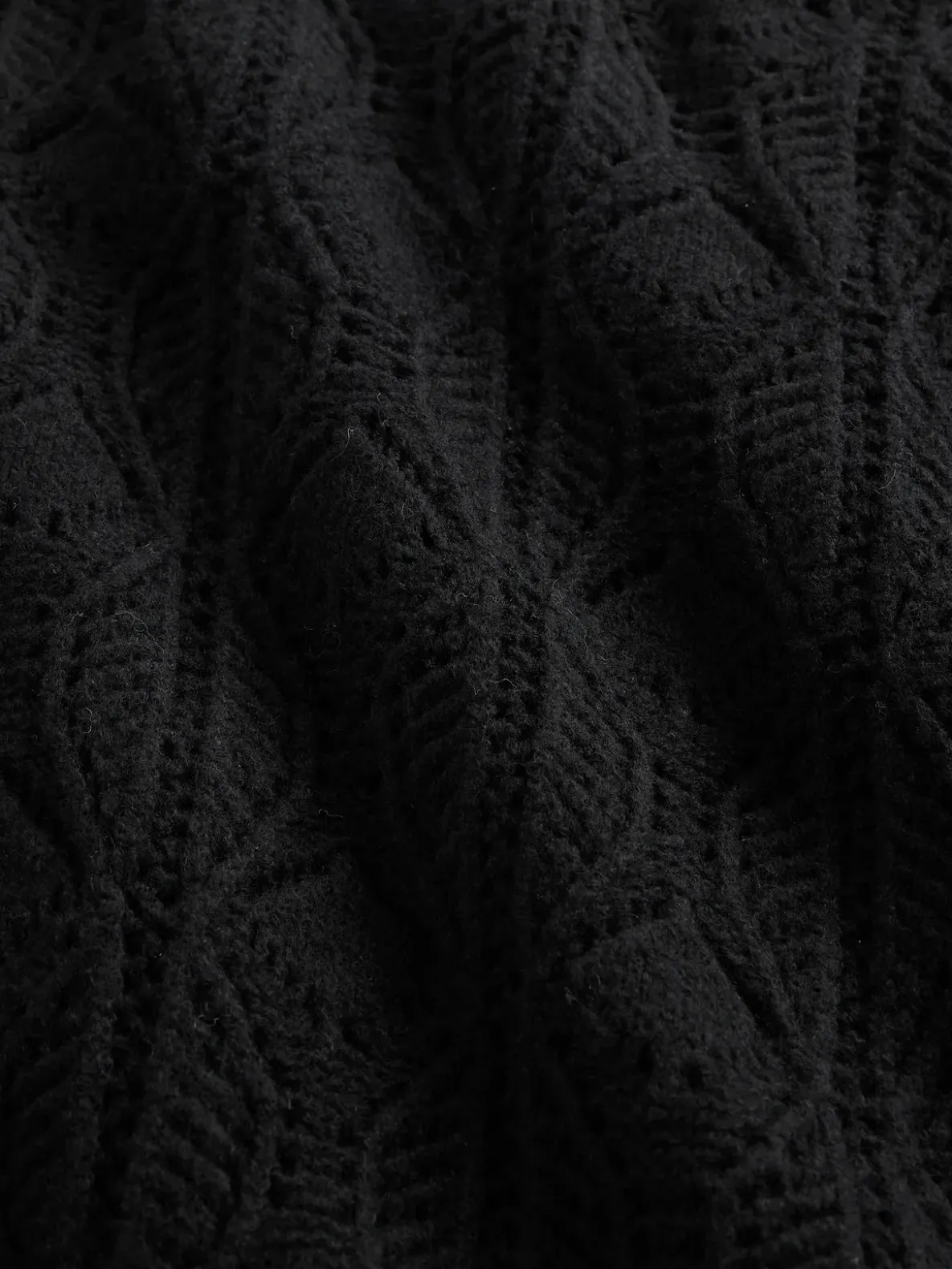 CashSoft Pointelle Turtleneck Sweater Dress