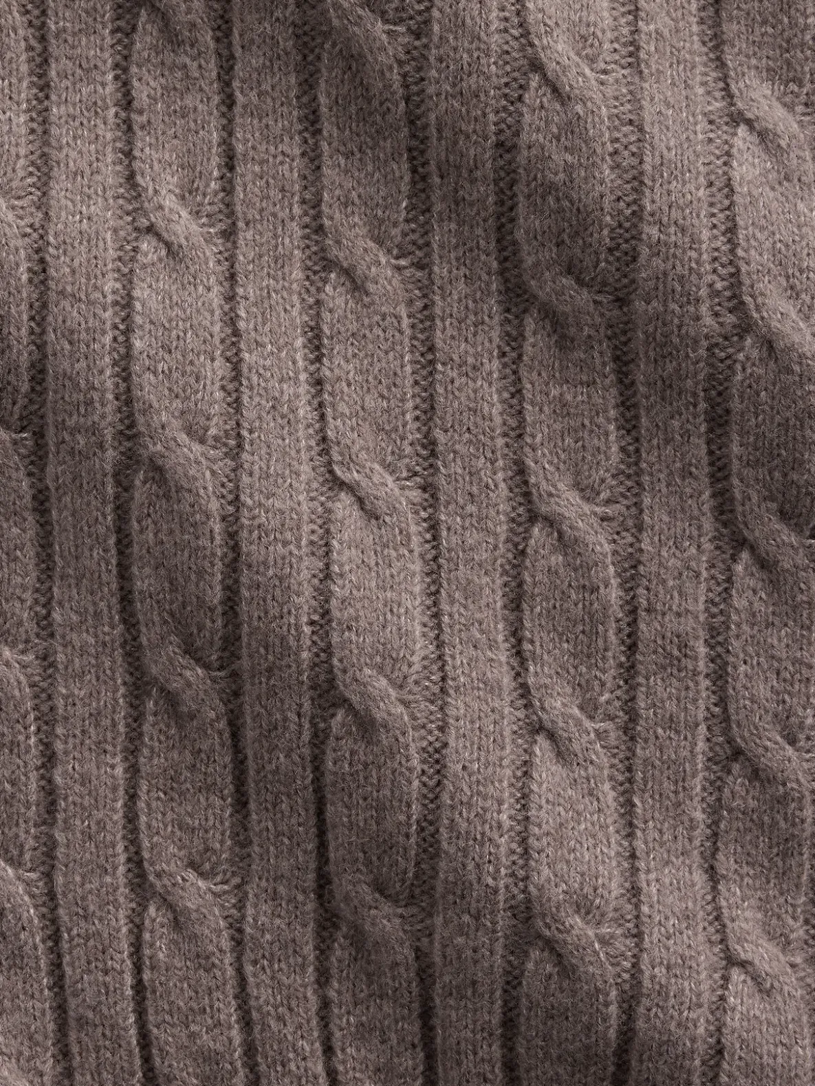 CashSoft Relaxed Cable-Knit Hoodie