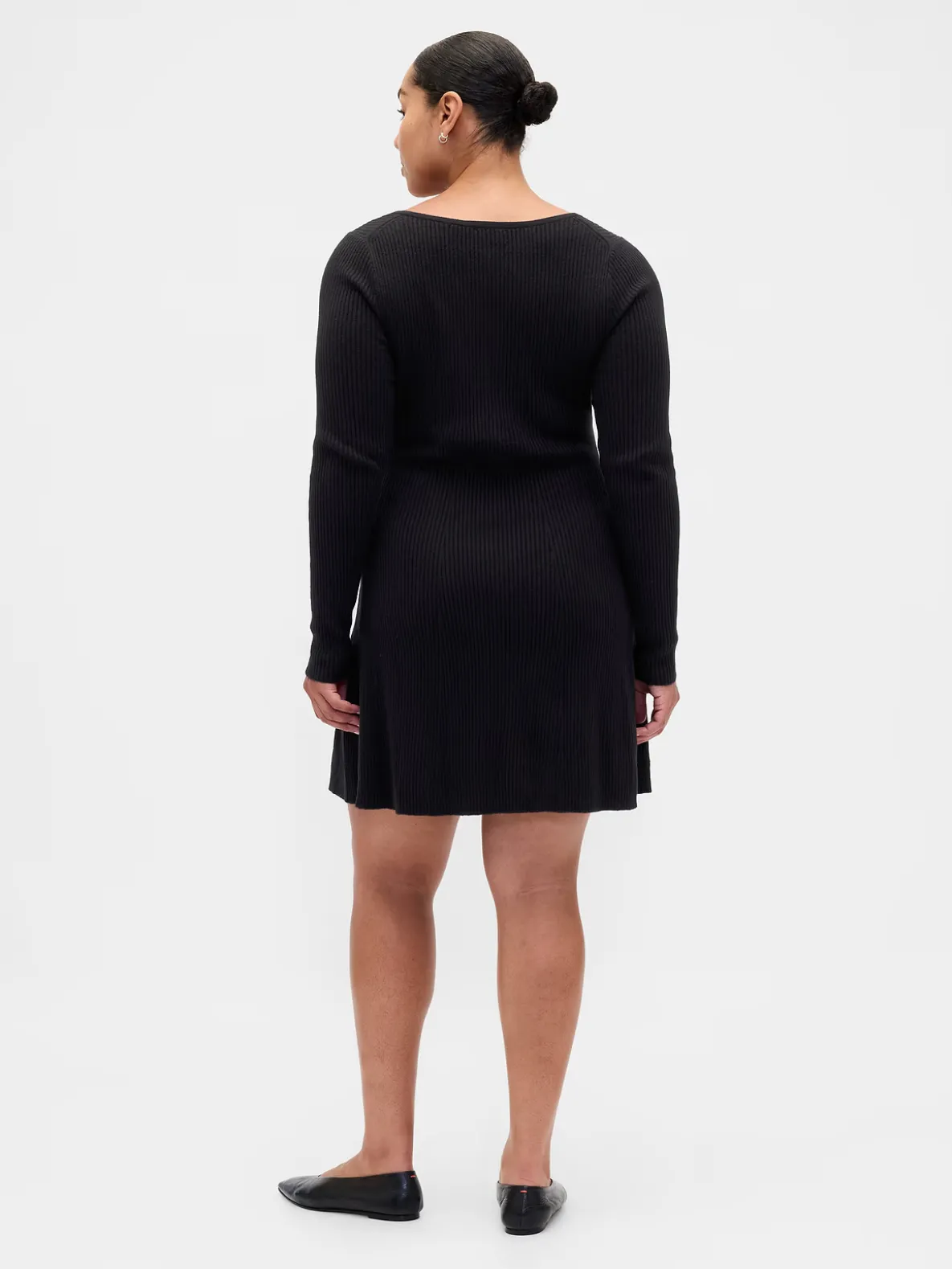 CashSoft Rib Mini Sweater Dress
