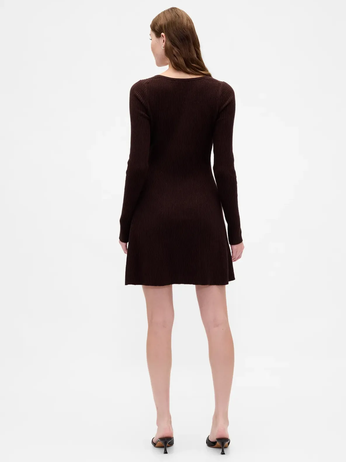 CashSoft Rib Mini Sweater Dress