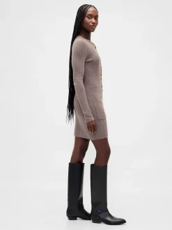 CashSoft Rib Pocket Mini Sweater Dress