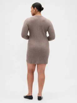 CashSoft Rib Pocket Mini Sweater Dress