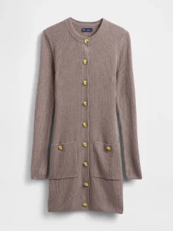 CashSoft Rib Pocket Mini Sweater Dress