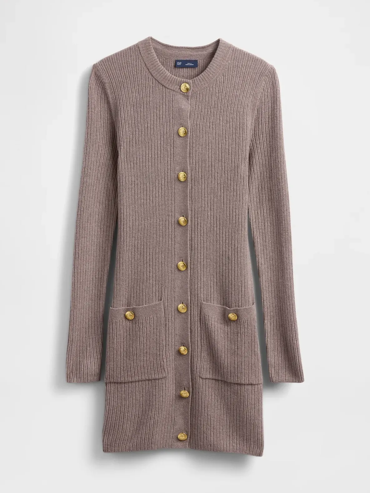 CashSoft Rib Pocket Mini Sweater Dress