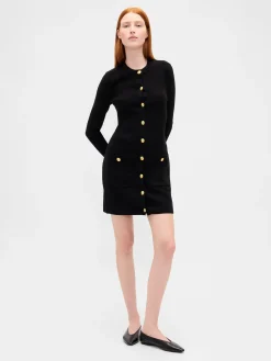 CashSoft Rib Pocket Mini Sweater Dress