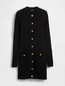 CashSoft Rib Pocket Mini Sweater Dress