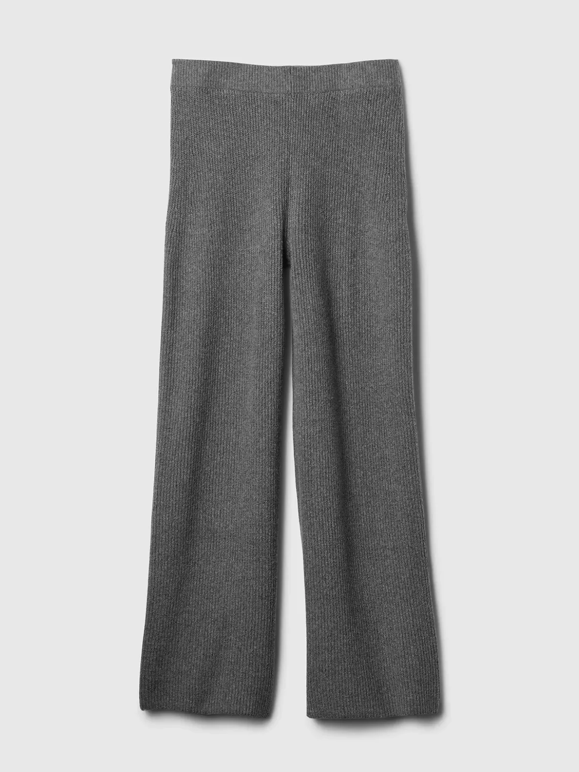 CashSoft Shaker-Stitch Sweater Pants