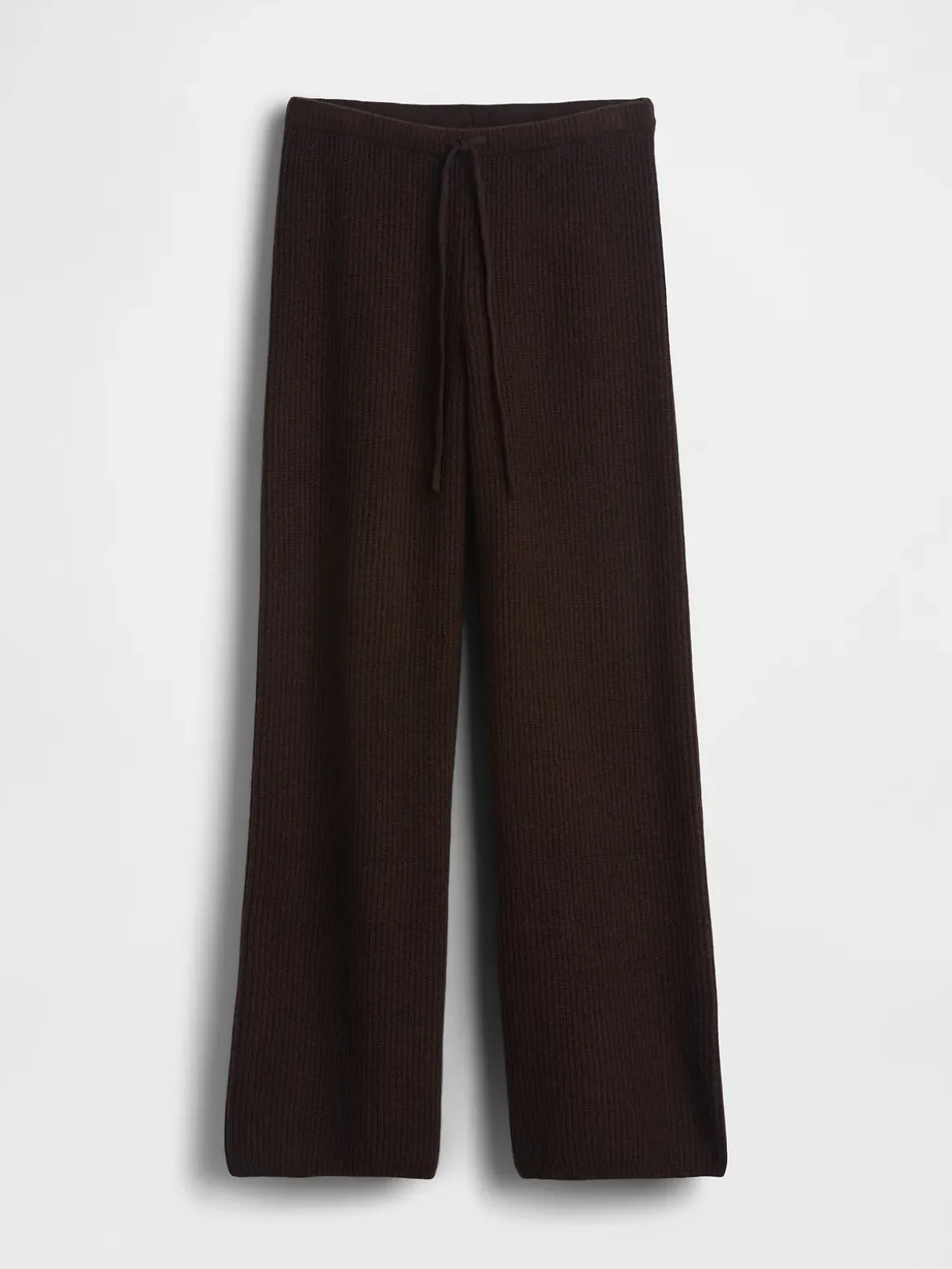 CashSoft Shaker-Stitch Sweater Pants