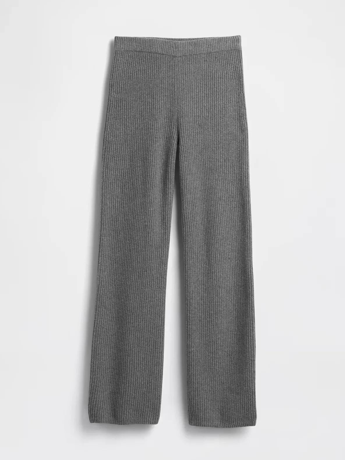 CashSoft Shaker-Stitch Sweater Pants