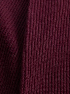 CashSoft Shaker-Stitch Sweater Pants