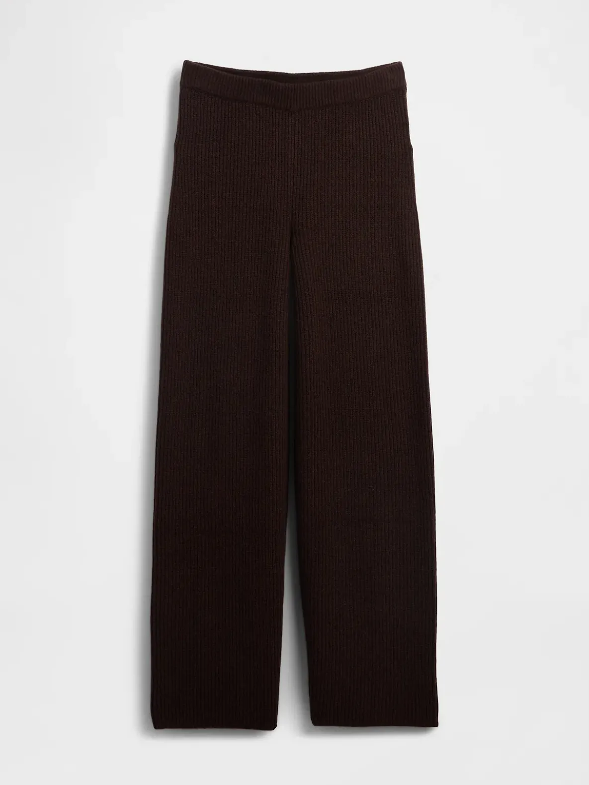 CashSoft Shaker-Stitch Sweater Pants