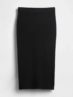 CashSoft Stretch Midi Skirt