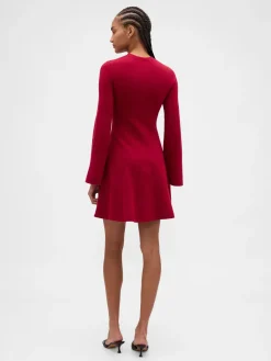 CashSoft Stretch Mini Sweater Dress