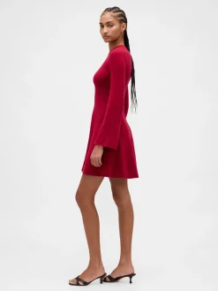 CashSoft Stretch Mini Sweater Dress