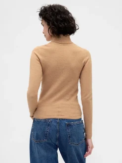 CashSoft Stretch Turtleneck Sweater