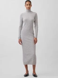 CashSoft Turtleneck Maxi Sweater Dress